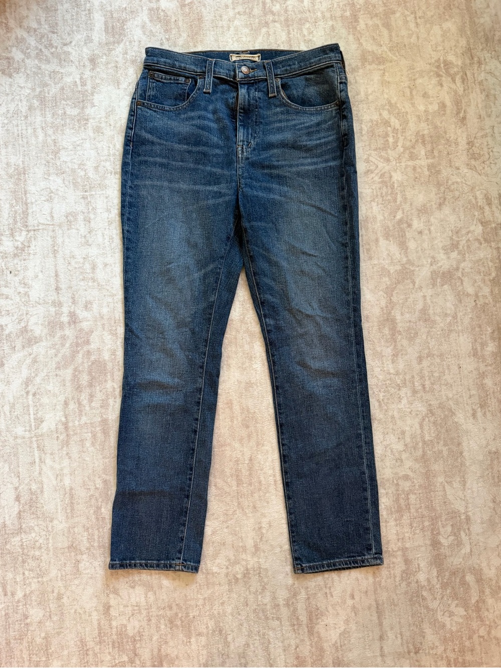 Madewell high rise slim boyfriend jeans size 26 petite